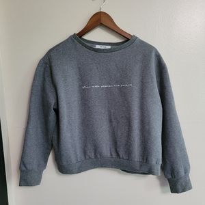 The Roster sweater crop